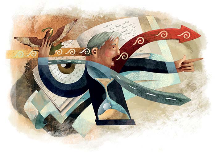 Primer año de gobierno: rebasado por la historia